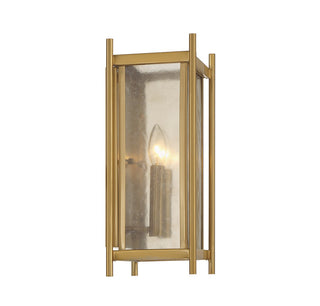 Jacobs Two Light Wall Sconce in Warm Brass