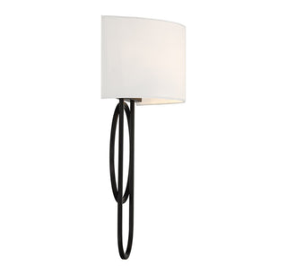 Tempe Two Light Wall Sconce in Matte Black