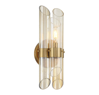 Biltmore One Light Wall Sconce in Warm Brass