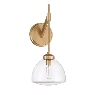 Corbin One Light Wall Sconce in Warm Brass