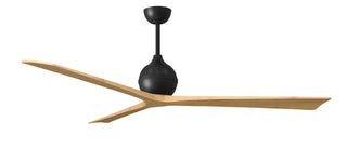Irene-3 72" Ceiling Fan in Matte Black