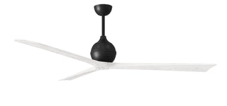 Irene-3 72" Ceiling Fan in Matte Black