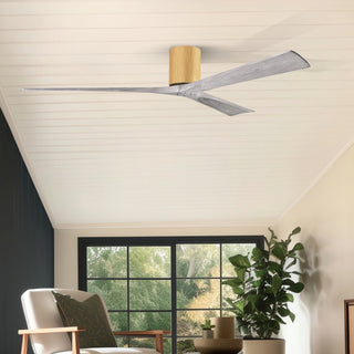 Irene-3H 72" Ceiling Fan in Light Maple Tone