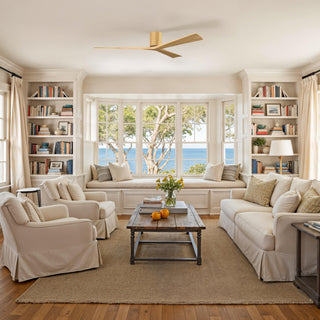 Irene-3H 72" Ceiling Fan in Light Maple Tone