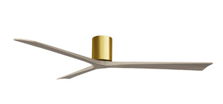 Irene-3H 72" Ceiling Fan in Brushed Brass