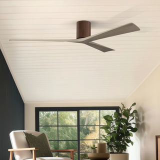 Irene-3H 72" Ceiling Fan in Walnut Tone
