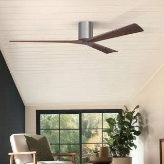 Irene-3H 72" Ceiling Fan in Brushed Pewter