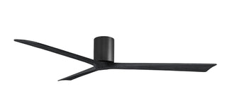 Irene-3H 72" Ceiling Fan in Matte Black