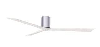 Irene-3H 72" Ceiling Fan in Brushed Nickel