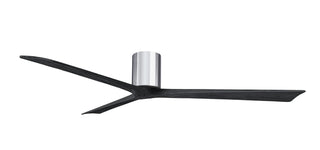 Irene-3H 72" Ceiling Fan in Polished Chrome