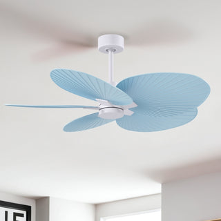Alessandra Tropical 48" Ceiling Fan in Matte White