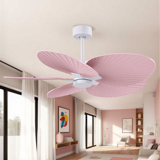 Alessandra Tropical 48" Ceiling Fan in Matte White