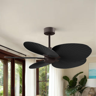 Alessandra Tropical 48" Ceiling Fan in Textured Bronze