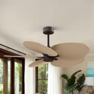 Alessandra Tropical 48" Ceiling Fan in Textured Bronze