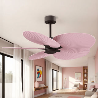 Alessandra Tropical 48" Ceiling Fan in Textured Bronze