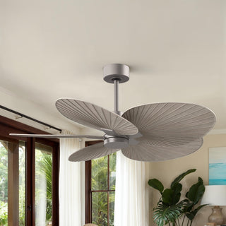 Alessandra Tropical 48" Ceiling Fan in Brushed Nickel