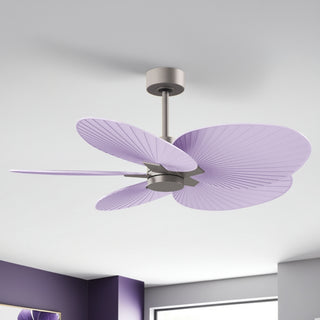 Alessandra Tropical 48" Ceiling Fan in Brushed Nickel