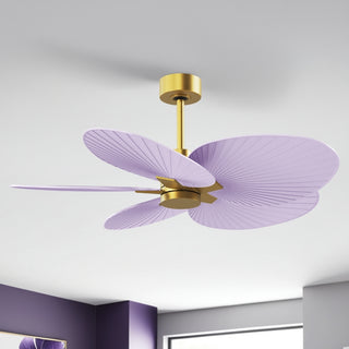 Alessandra Tropical 48" Ceiling Fan in Brushed Brass