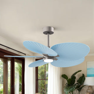 Alessandra Tropical - LK 48" Ceiling Fan in Brushed Nickel
