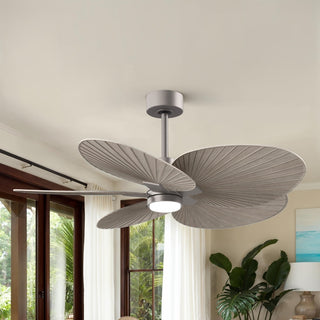 Alessandra Tropical - LK 48" Ceiling Fan in Brushed Nickel