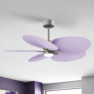 Alessandra Tropical - LK 48" Ceiling Fan in Brushed Nickel