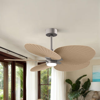 Alessandra Tropical - LK 48" Ceiling Fan in Brushed Nickel