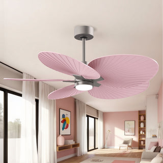 Alessandra Tropical - LK 48" Ceiling Fan in Brushed Nickel