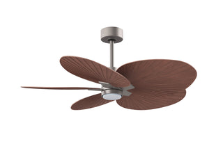 Alessandra Tropical - LK 48" Ceiling Fan in Brushed Nickel
