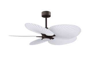Alessandra Tropical - LK 48" Ceiling Fan in Textured Bronze