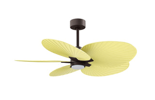 Alessandra Tropical - LK 48" Ceiling Fan in Textured Bronze