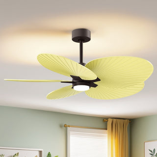 Alessandra Tropical - LK 48" Ceiling Fan in Textured Bronze