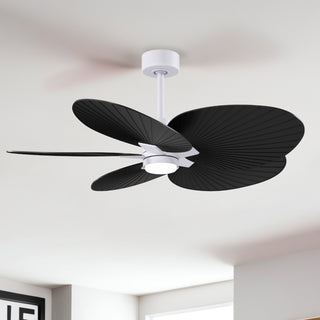 Alessandra Tropical - LK 48" Ceiling Fan in Matte White