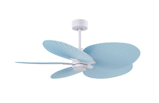 Alessandra Tropical - LK 48" Ceiling Fan in Matte White