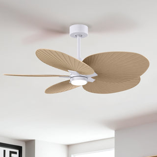 Alessandra Tropical - LK 48" Ceiling Fan in Matte White