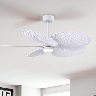 Alessandra Tropical - LK 48" Ceiling Fan in Matte White