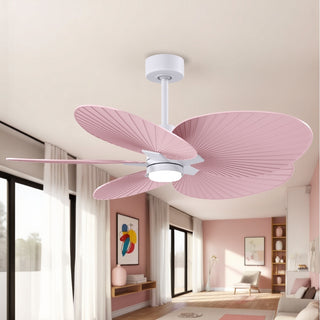 Alessandra Tropical - LK 48" Ceiling Fan in Matte White