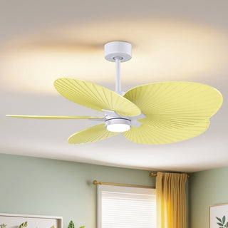 Alessandra Tropical - LK 48" Ceiling Fan in Matte White
