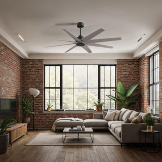 Ariella 64" Ceiling Fan in Matte Black