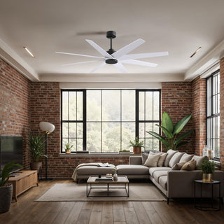 Ariella 64" Ceiling Fan in Matte Black