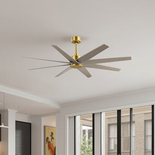 Ariella 64" Ceiling Fan in Brushed Brass