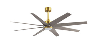 Ariella - LK 64" Ceiling Fan in Brushed Brass