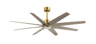 Ariella - LK 64" Ceiling Fan in Brushed Brass