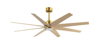 Ariella - LK 64" Ceiling Fan in Brushed Brass