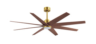 Ariella - LK 64" Ceiling Fan in Brushed Brass