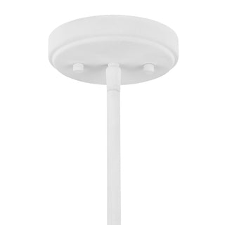 LED Chandelier in Bisque White