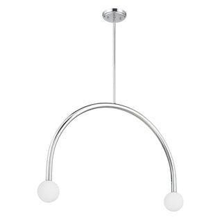 LED Chandelier in Chrome