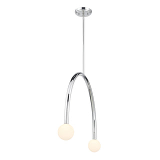 LED Chandelier in Chrome