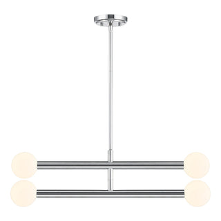LED Chandelier in Chrome
