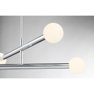 LED Chandelier in Chrome
