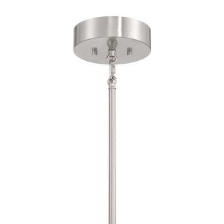 LED Chandelier in Brushed Nickel